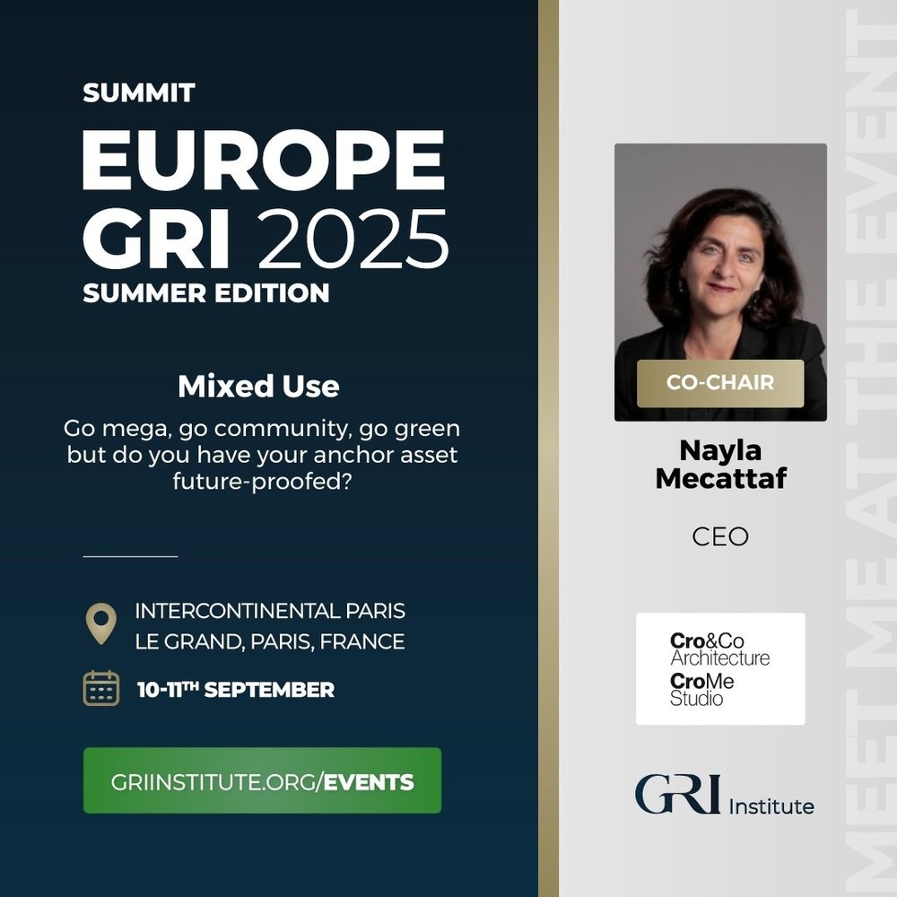 Nayla Mecattaf au GRI Europe 2025 - © Cro&Co